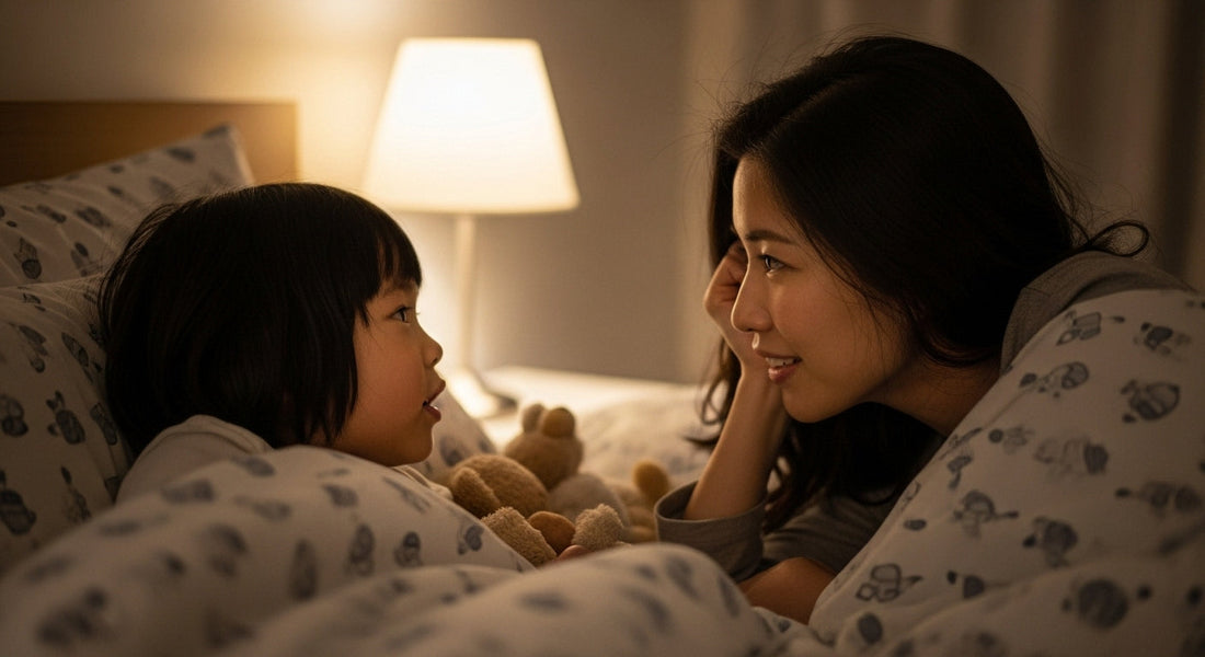 💤寝る前のおしゃべり、実は“心の整理”だった  ——親子の信頼を深める「寝る前3分の魔法」
