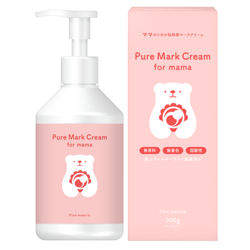 ピュアマテリエ マタニティクリーム 300g 無香料 無添加 妊婦さんのためのボディクリーム 産前産後のお腹まわり・全身の保湿ケア 日本製